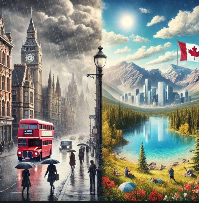زندگی کانادا یا بریتانیا بهتر است؟