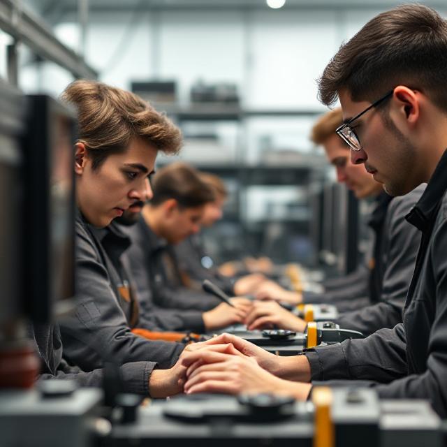 فارغ‌التحصیلان آموزش حرفه‌ای با مدرک آوسبیلدونگ، آماده ورود به بازار کار